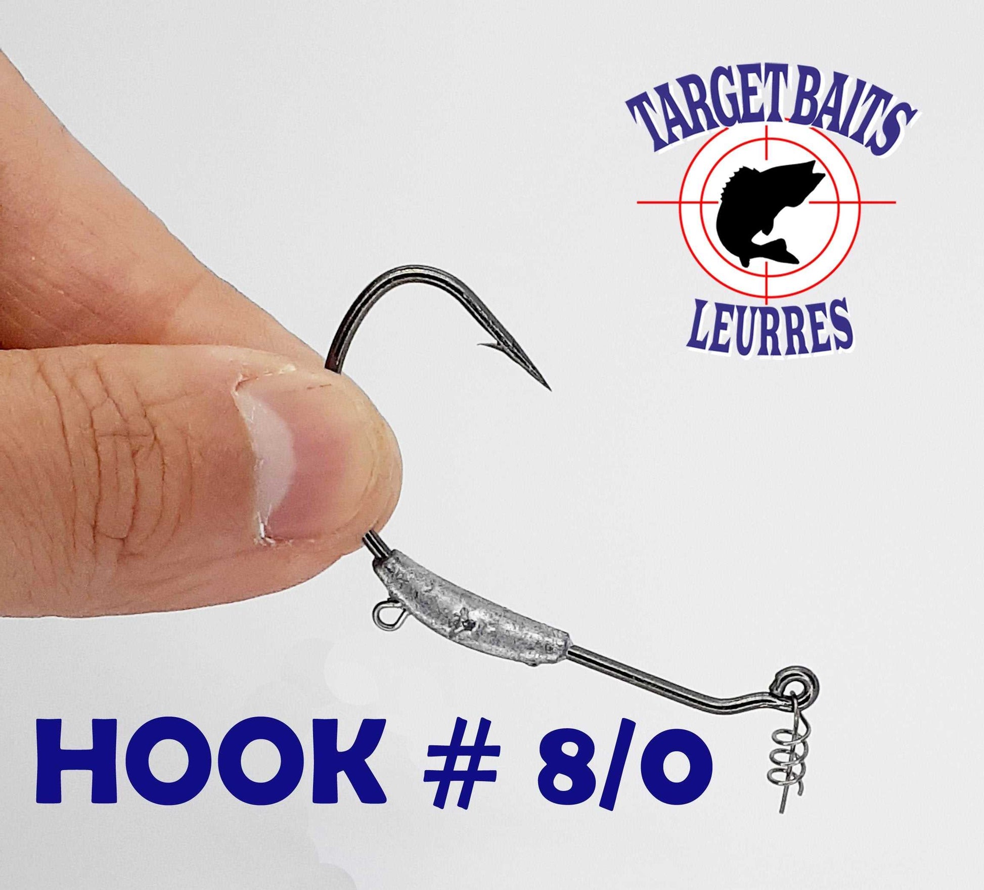 Anti-Weed Hook #8/0 – Target Baits Leurres