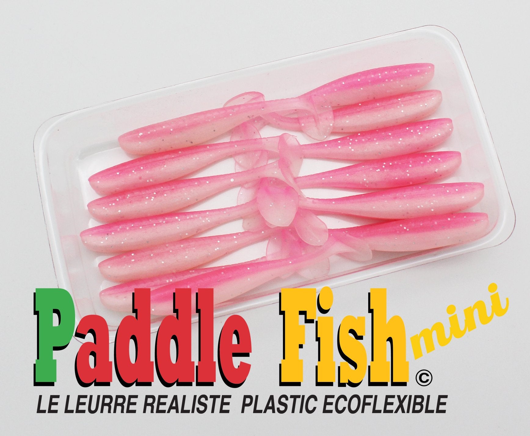 Paddle Fish Mini 2 inches Crappie Perch Fishing – Target Baits Leurres